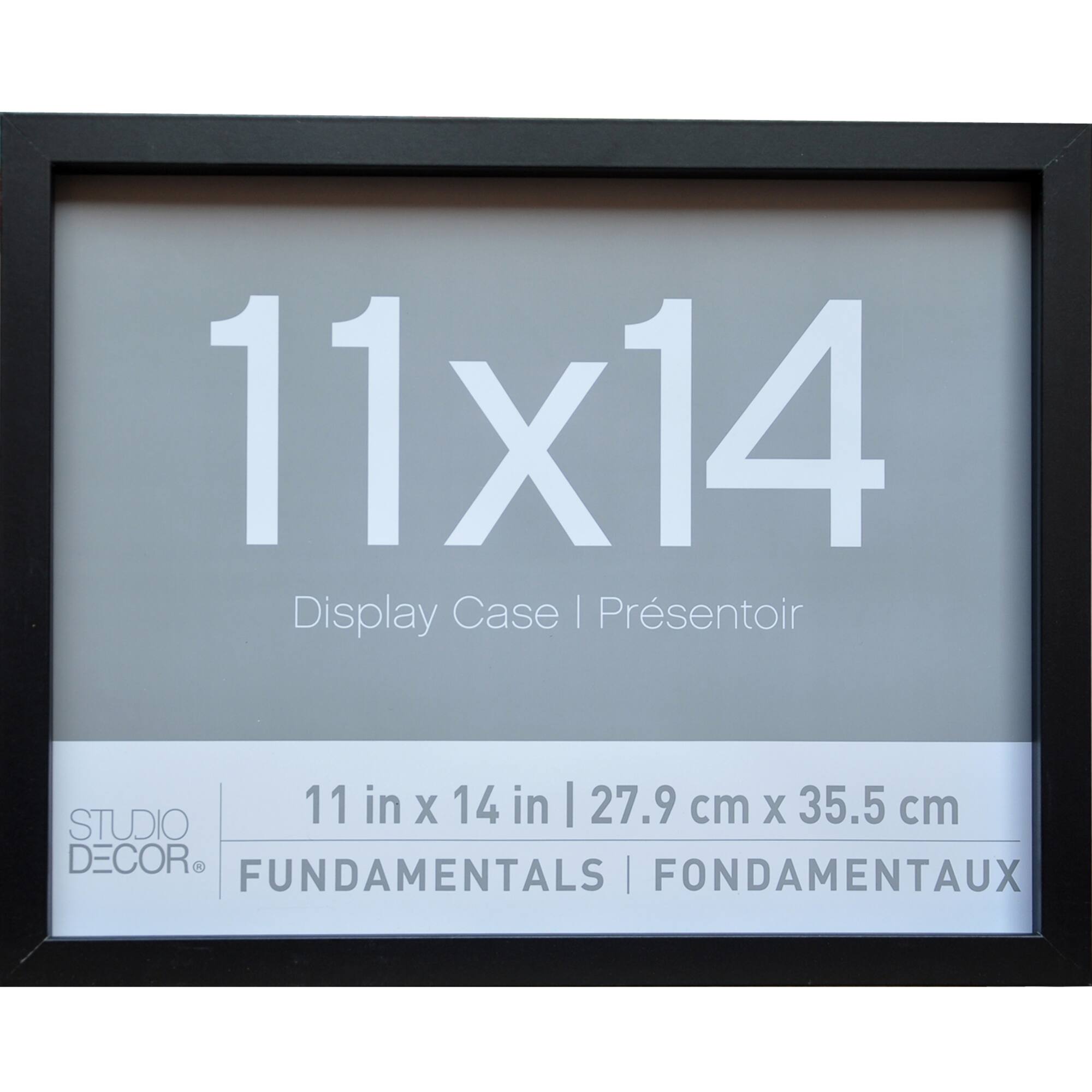 2 Pack Fundamentals 11" x 14" Black Shadow Boxes by Studio Décor®